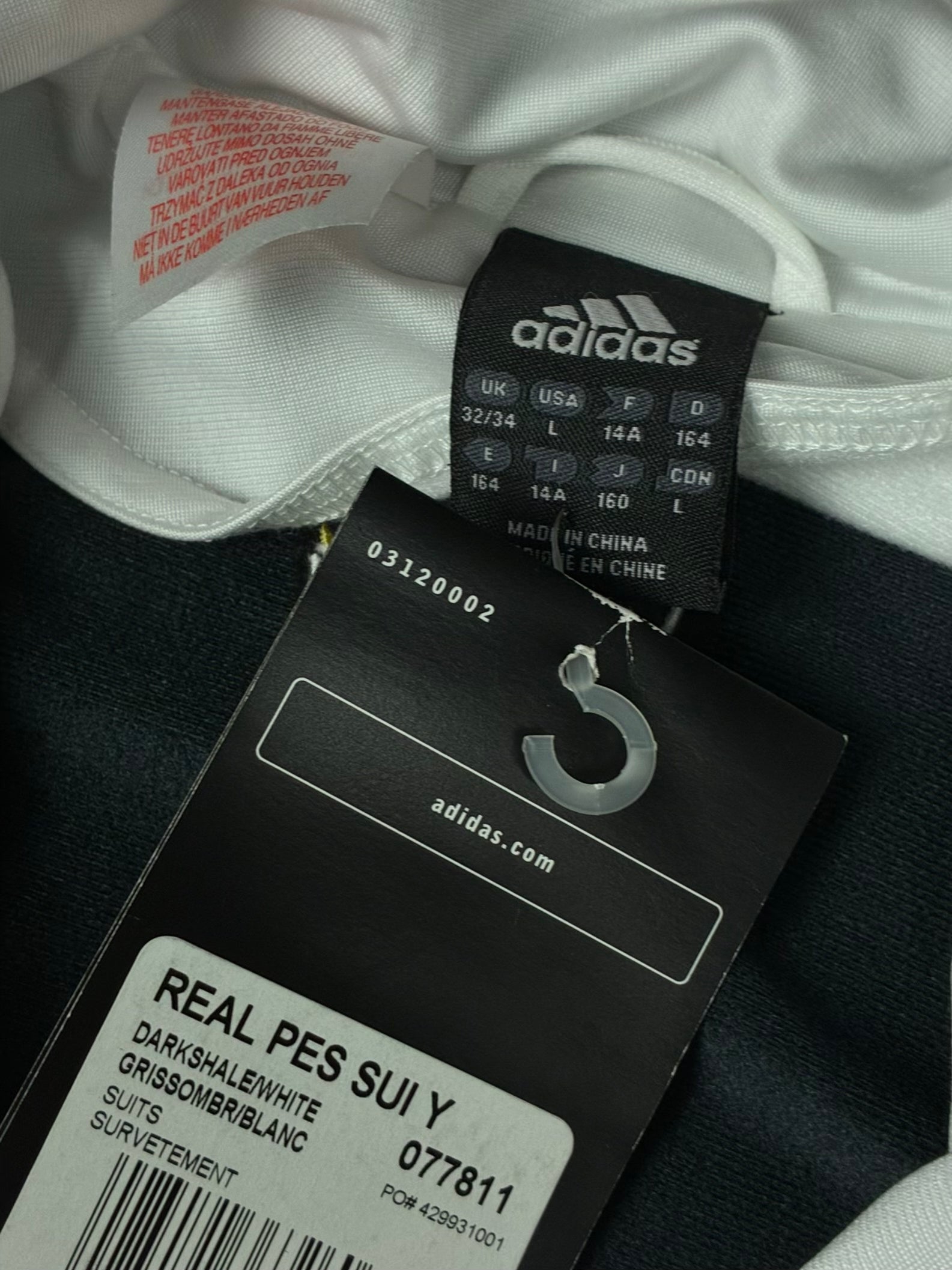 vintage Adidas Real Madrid tracksuit 2006-2007 DSWT {XS}