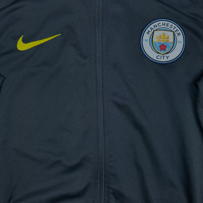 vintage Nike Manchester City trackjacket {L}