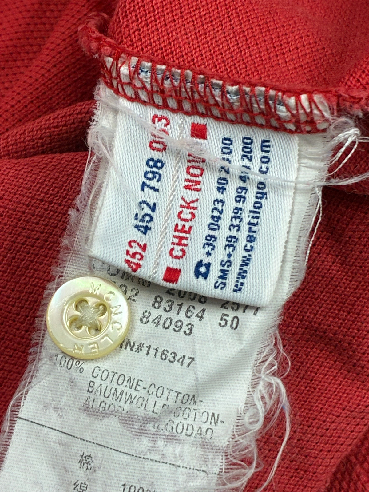 vintage Moncler polo {M}