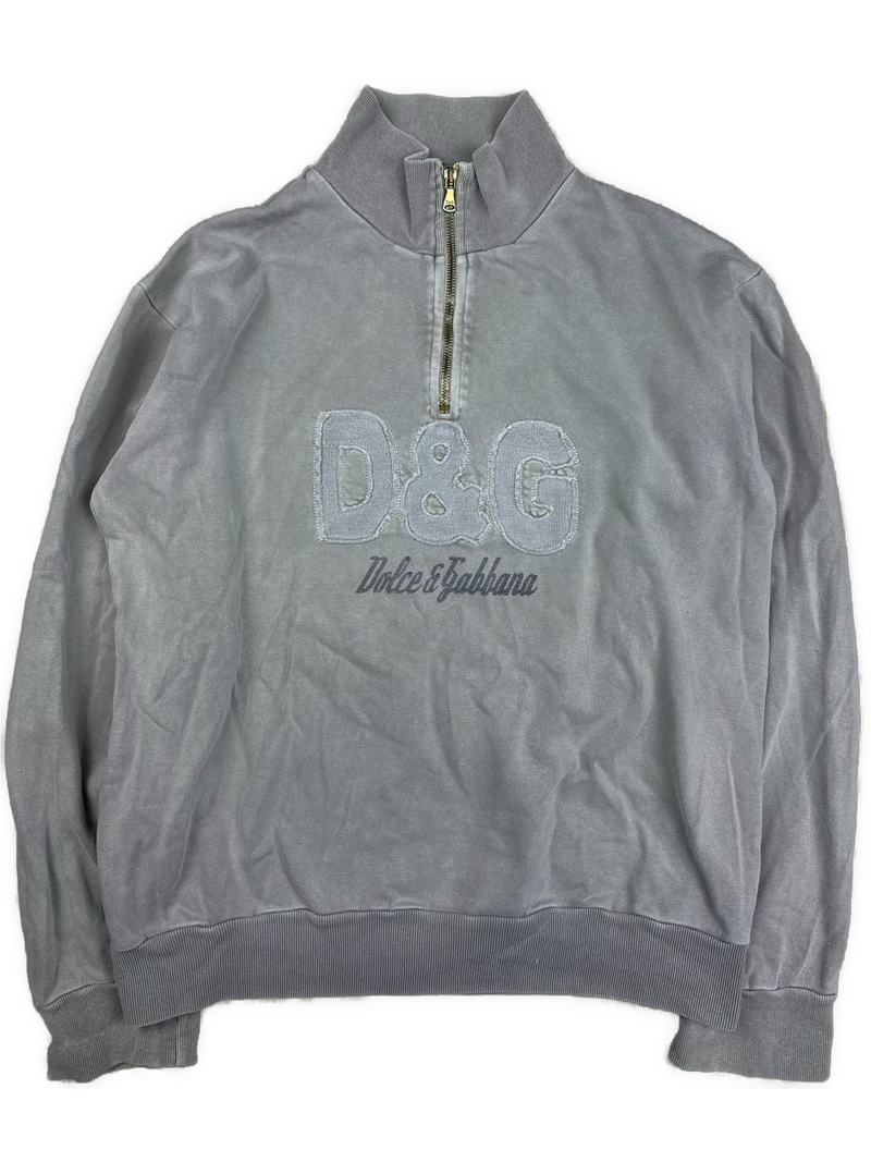 vintage Dolce & Gabbana quarterzip {L}