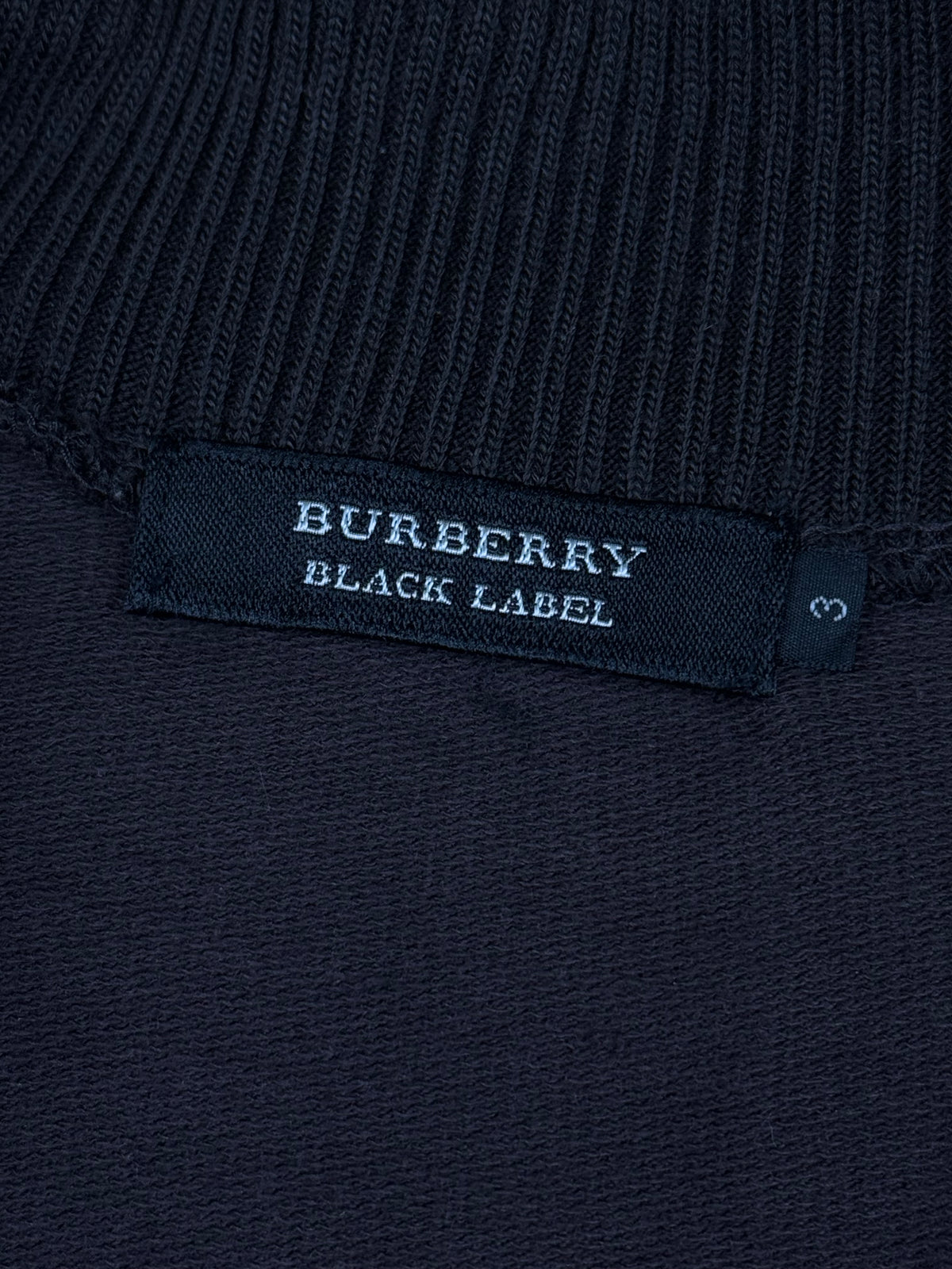 vintage Burberry Black Label sweatjacket {M}