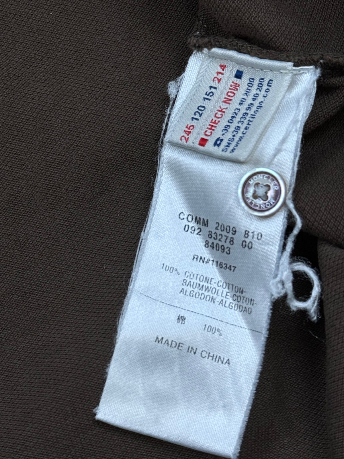 vintage Moncler polo {XL}