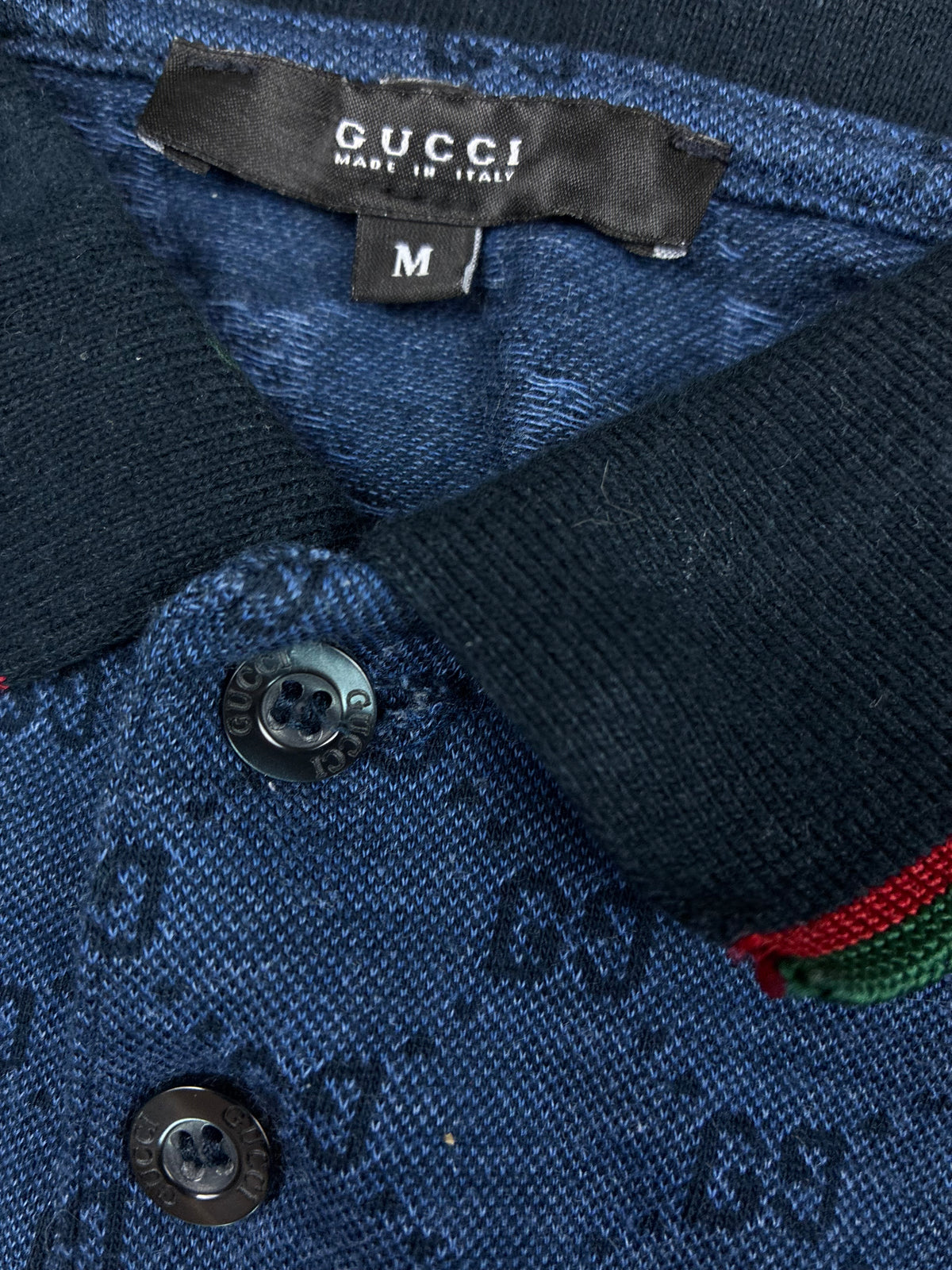 vintage Gucci polo long {S}