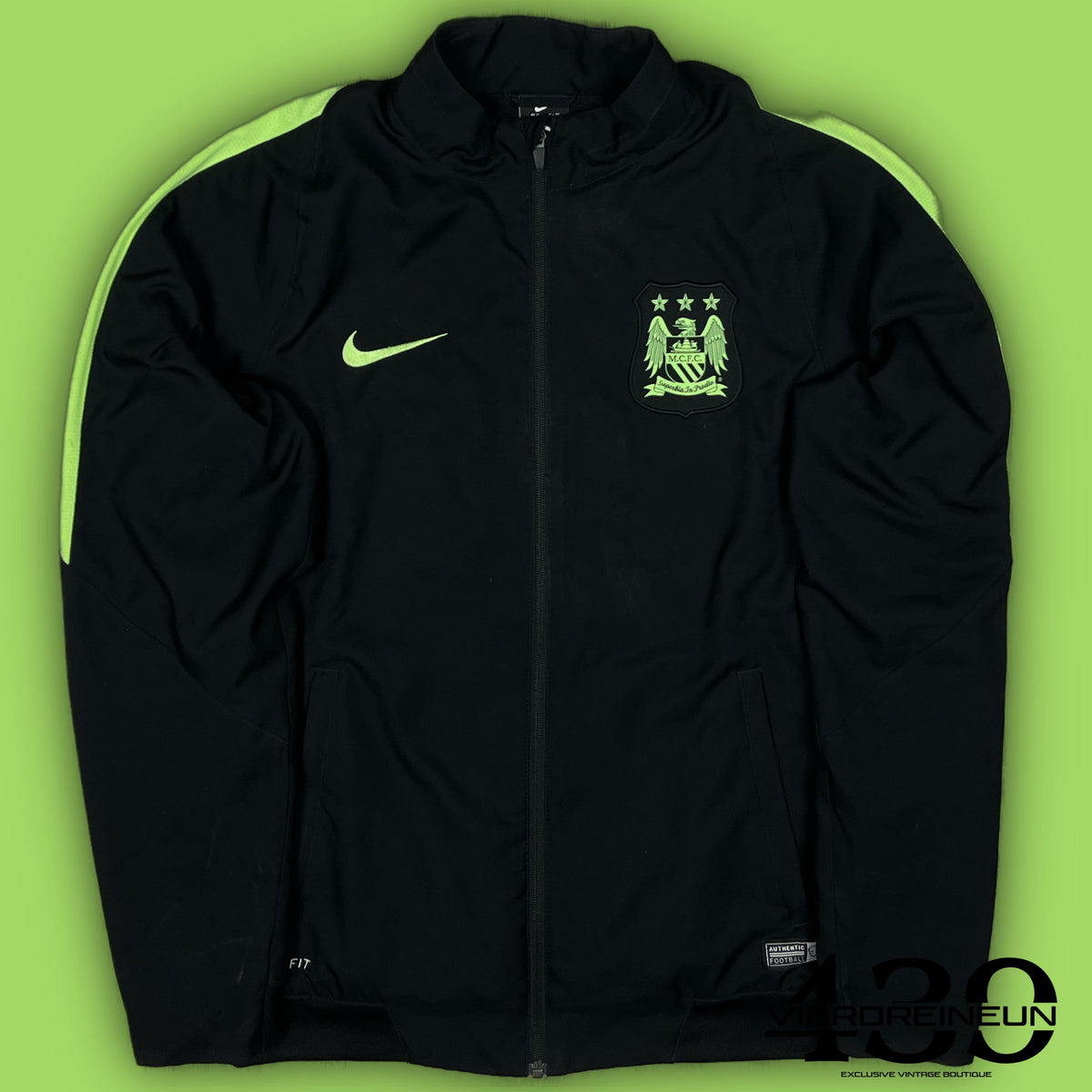 vintage Nike Manchester City windbreaker {S}