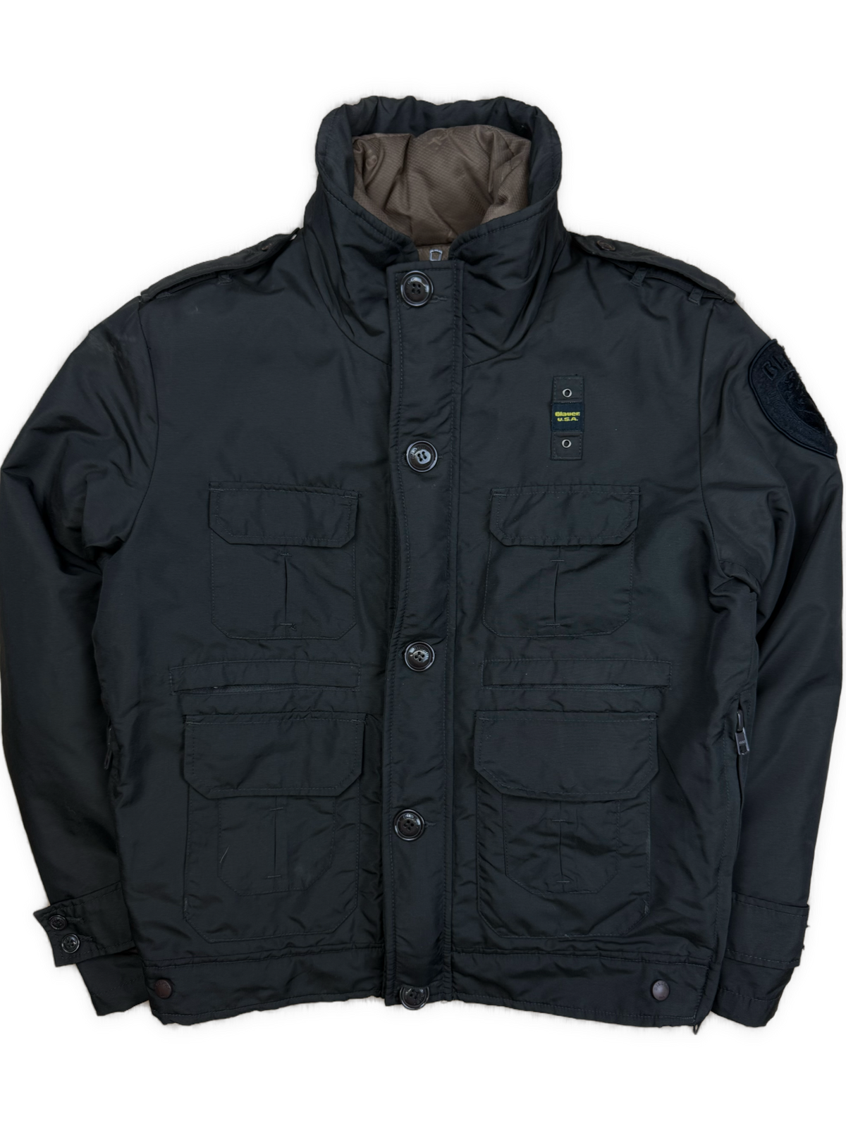 vintage Blauer winterjacket {S}