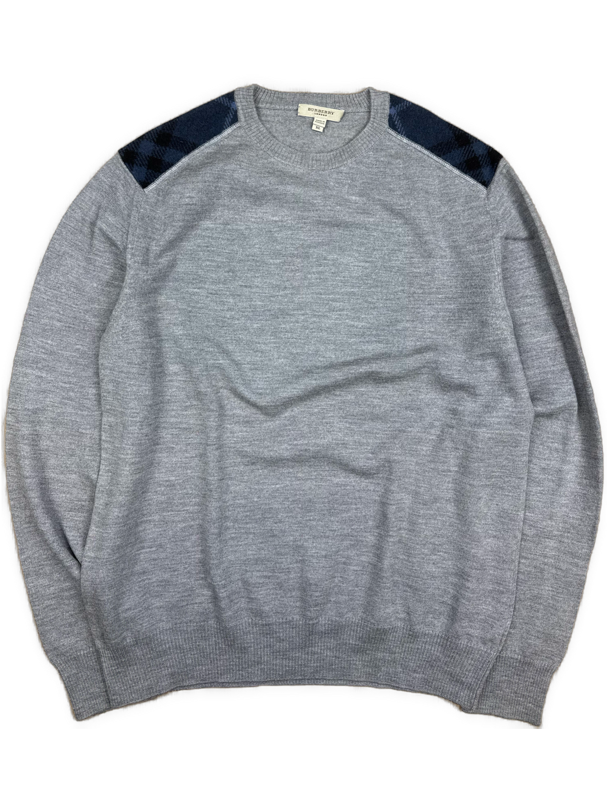 vintage Burberry knittedsweater {L}