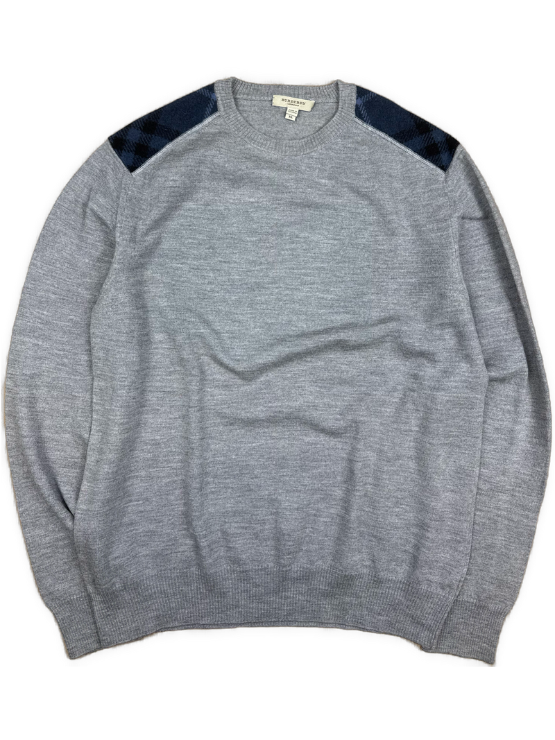 vintage Burberry knittedsweater {L}