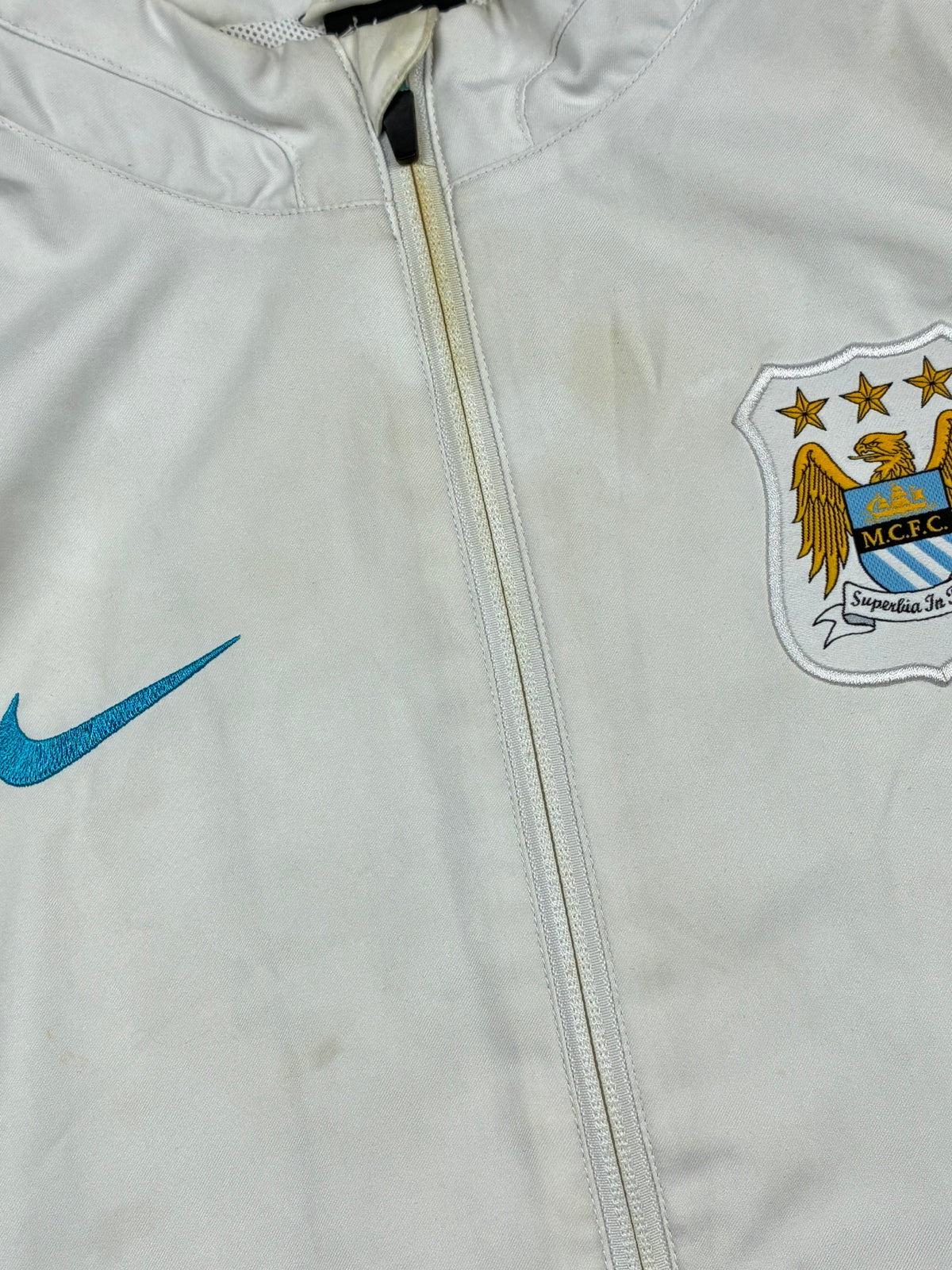 vintage Nike Manchester City windbreaker {XS}