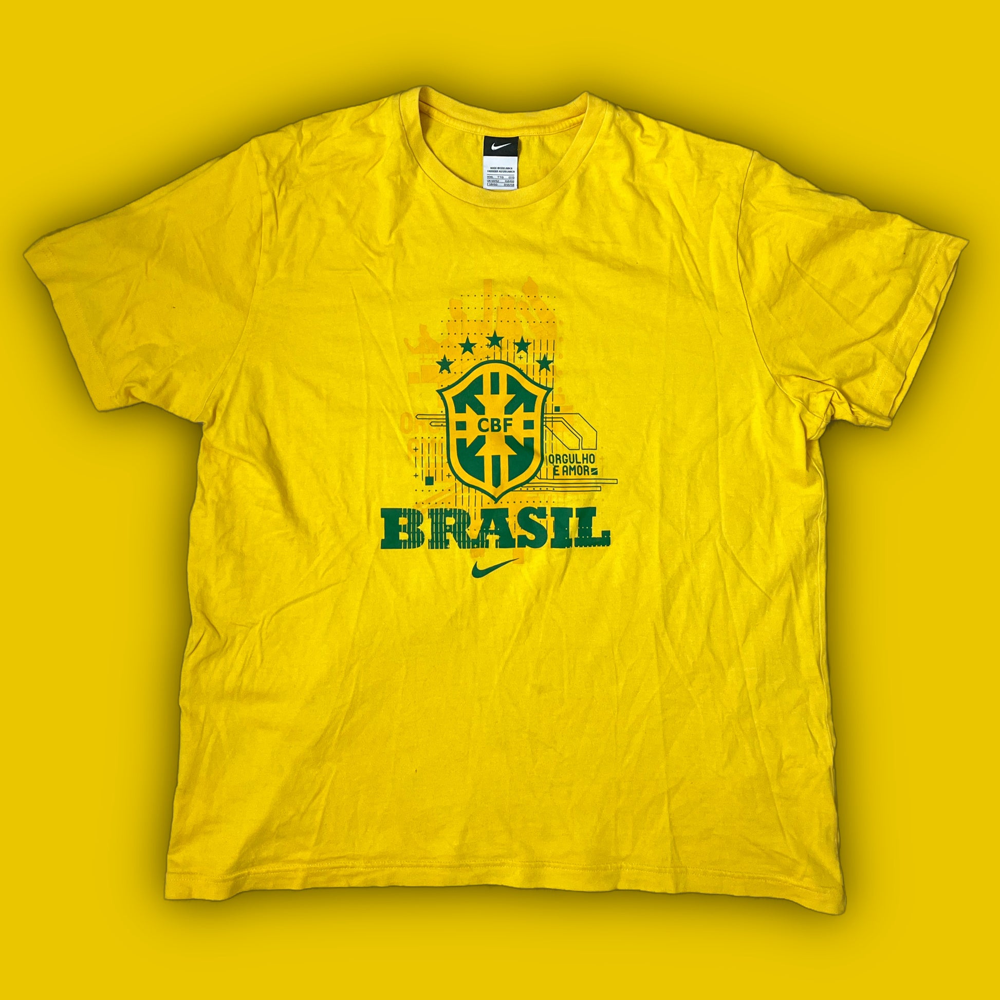 vintage Nike BRASIL t-shirt {XXL}