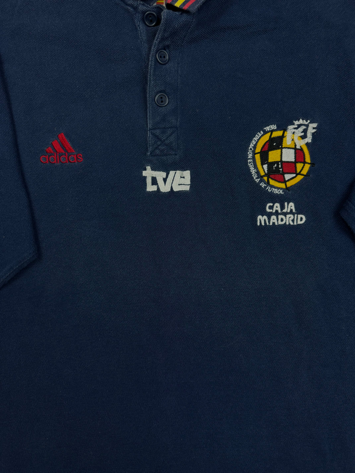 vintage Adidas Spain polo {L}