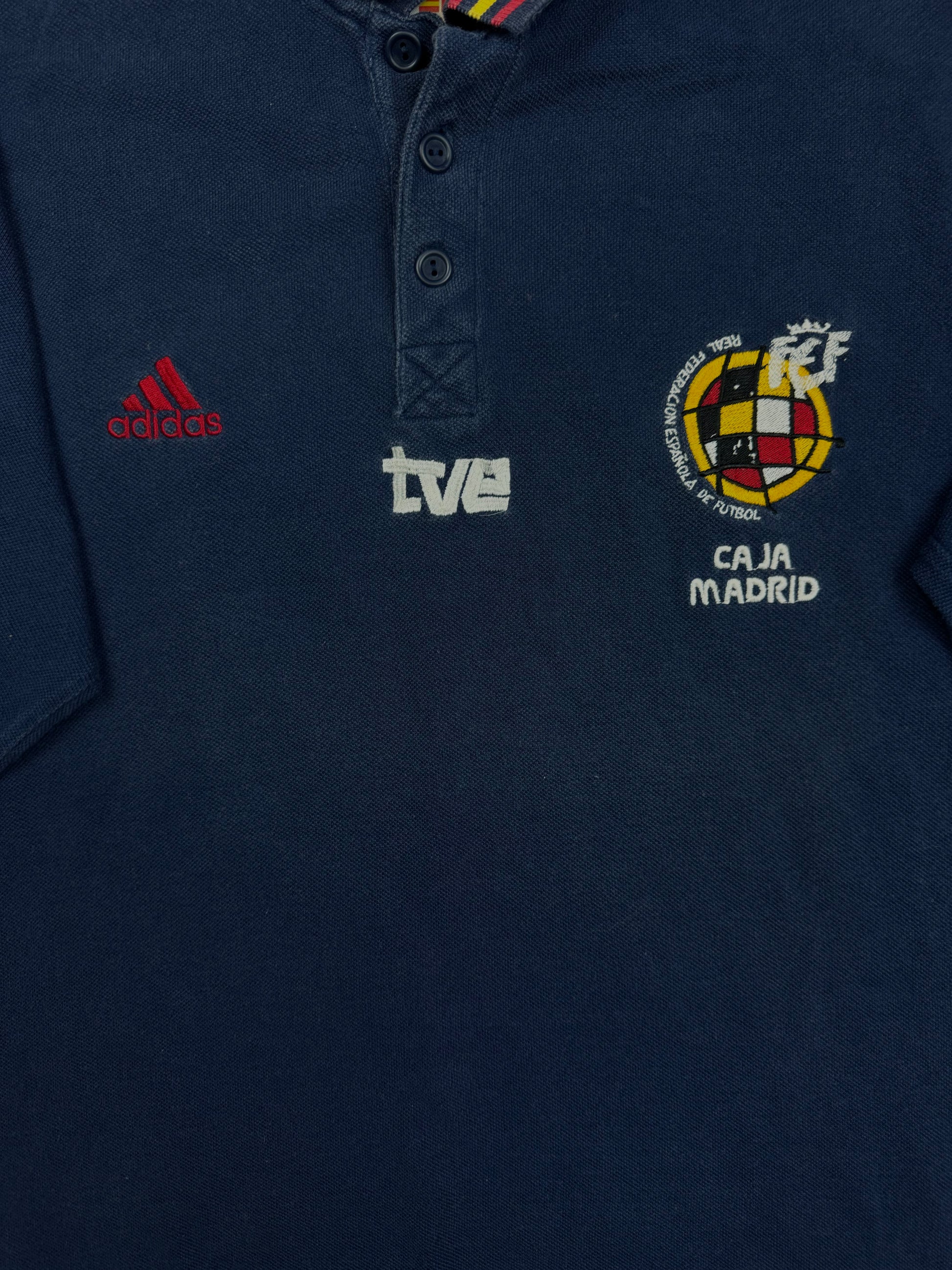 vintage Adidas Spain polo {L}