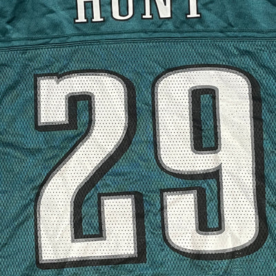 vintage Reebok EAGLES HUNT29 Americanfootball jersey NFL {XL}