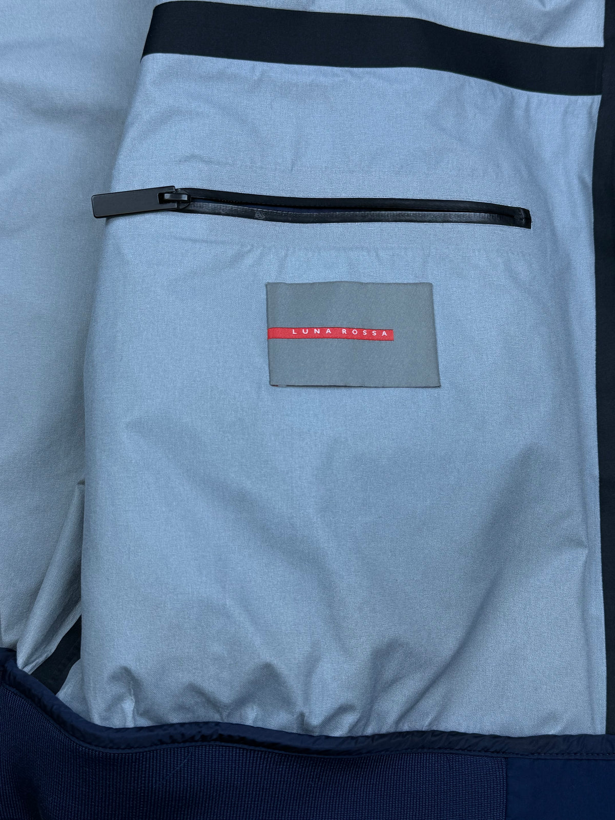 navyblue Prada Luna Rossa windbreaker