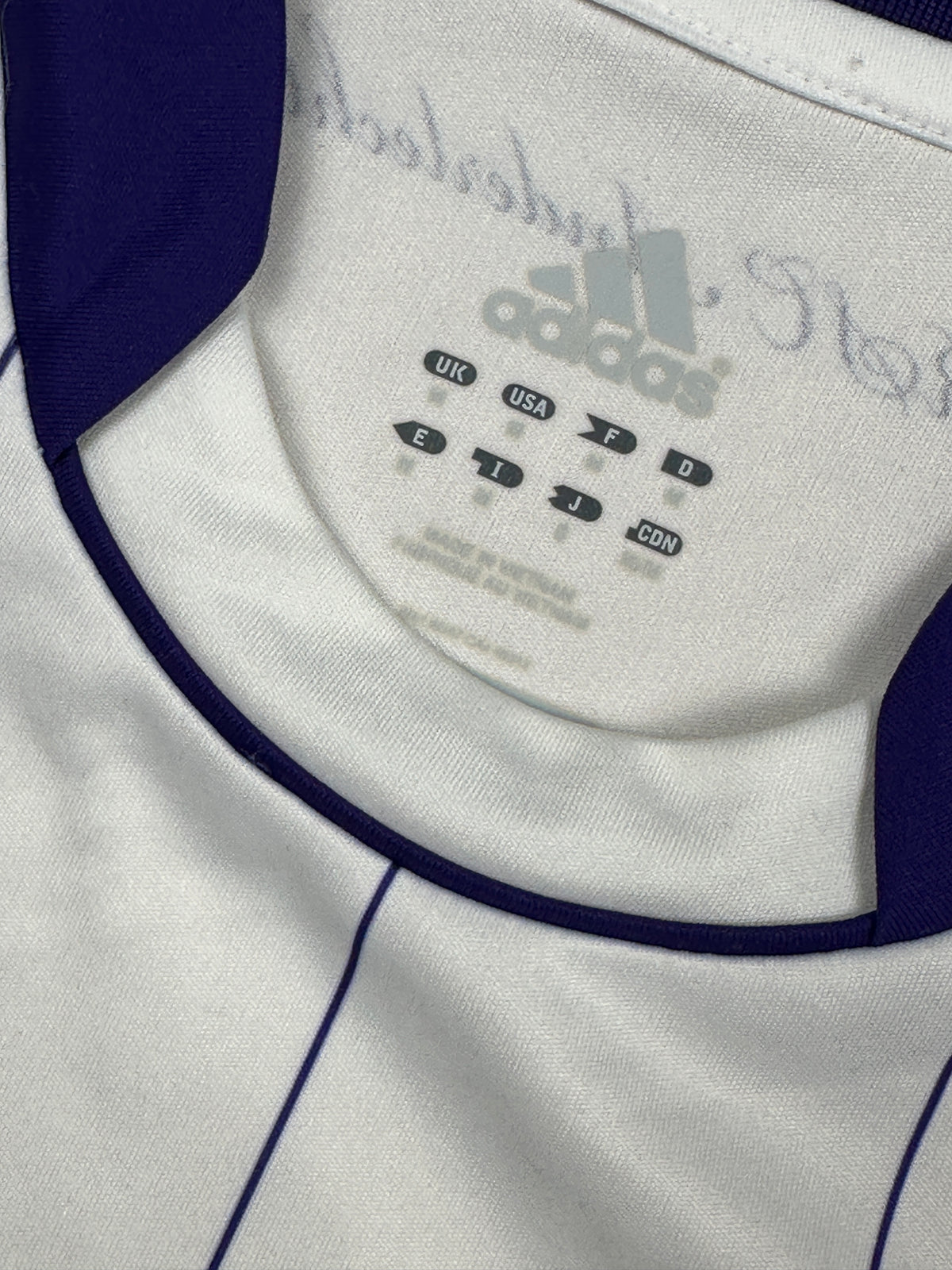 vintage Adidas RSC Anderlecht home jersey {M}