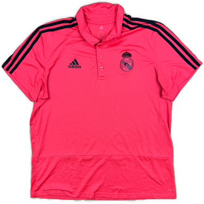 red Adidas Real Madrid polo {XL}