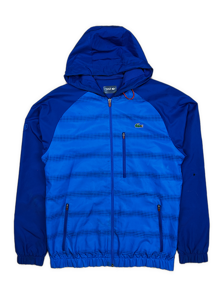 navyblue Lacoste windbreaker {M}