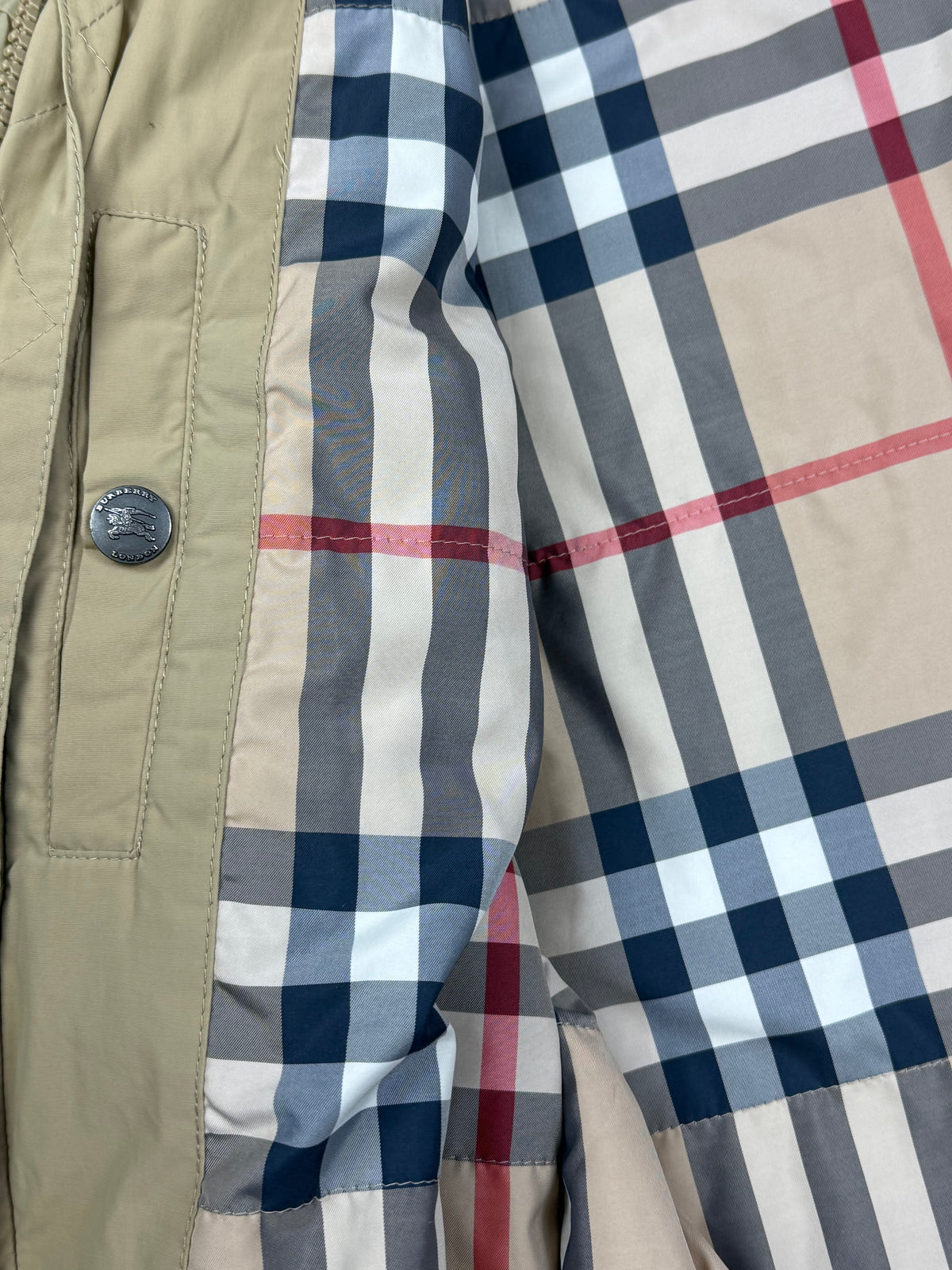vintage Burberry winterjacket bomber {XL}