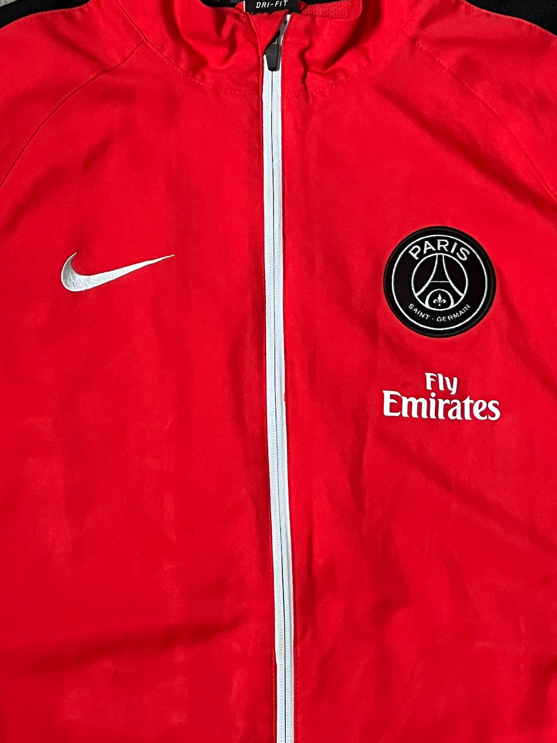 vintage Nike PSG Paris Saint-Germain windbreaker {L}