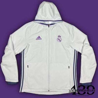 vintage Adidas Real Madrid windbreaker {L}