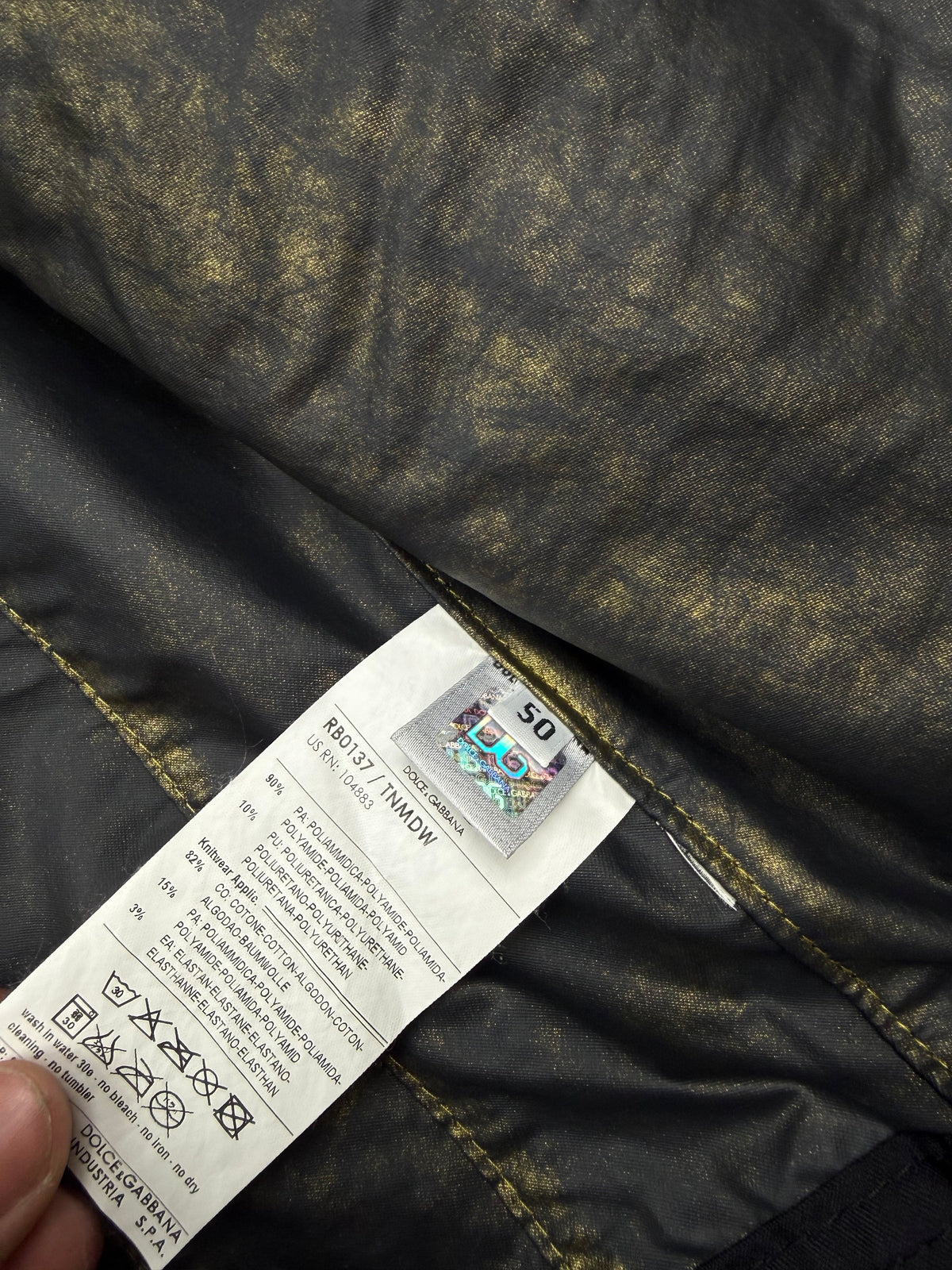 vintage Dolce & Gabbana windbreaker {L}