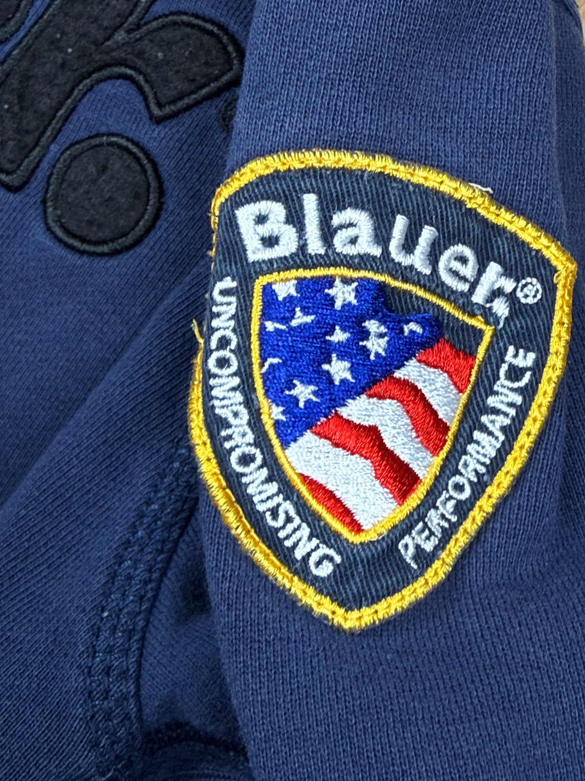 vintage Blauer sweatjacket {L}