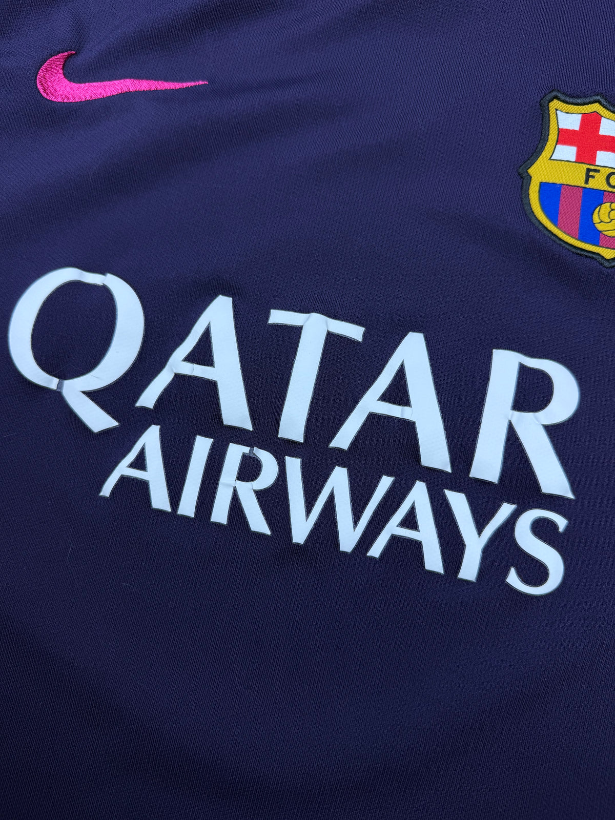 vintage Nike Fc Barcelona away jersey {L}