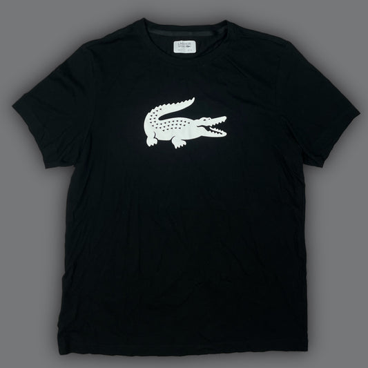black Lacoste t-shirt {XL}