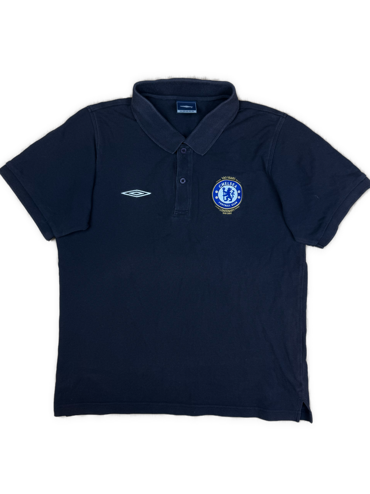 vintage Umbro Fc Chelsea polo {L}