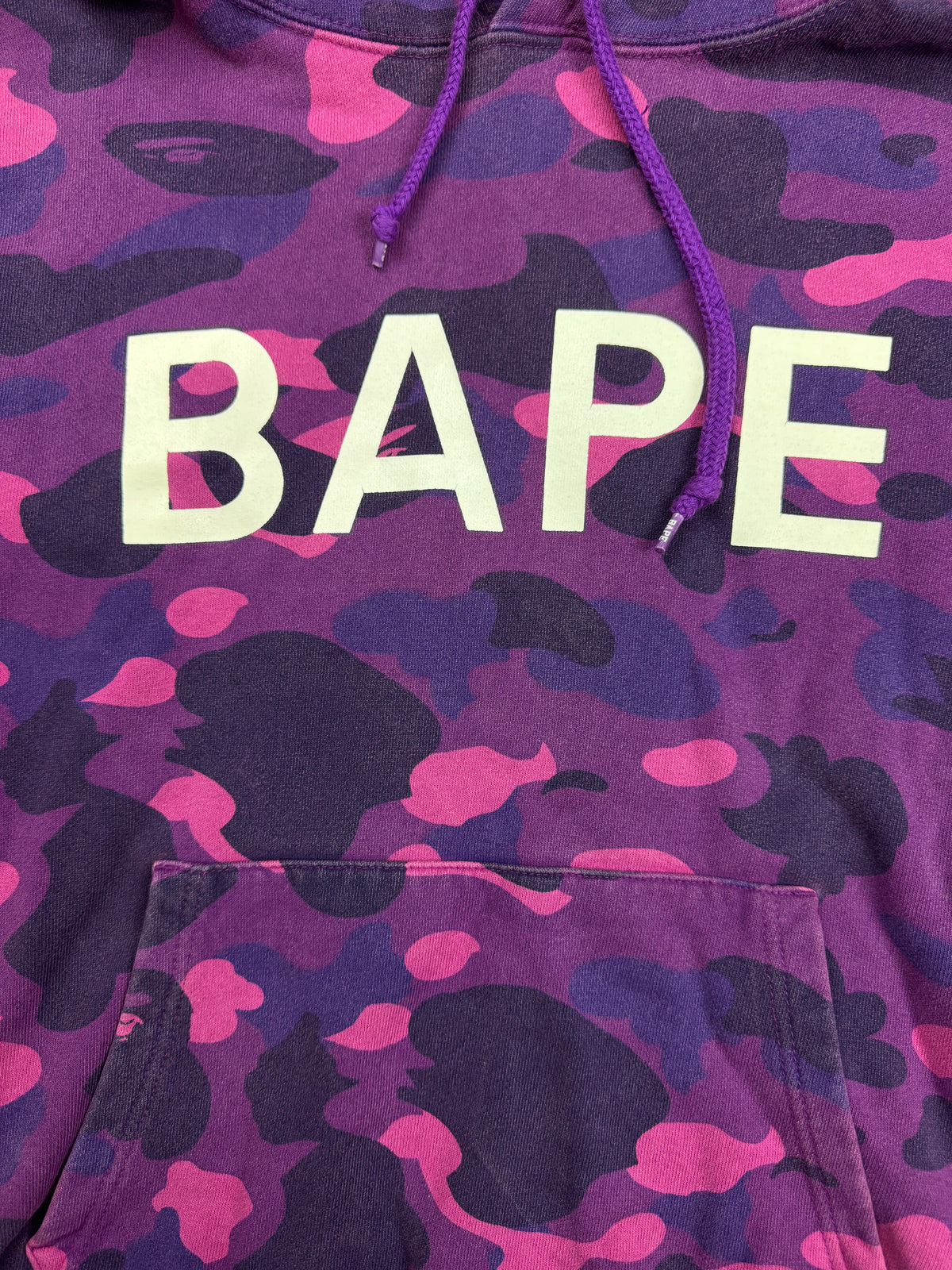 vintage BAPE a bathing ape hoodie {M}