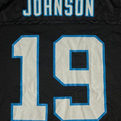 vintage Reebok PANTHERS JOHNSON19 Americanfootball jersey NFL {XXL}