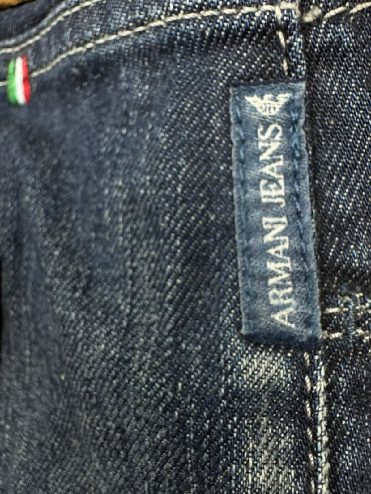vintage Armani jeans {L}