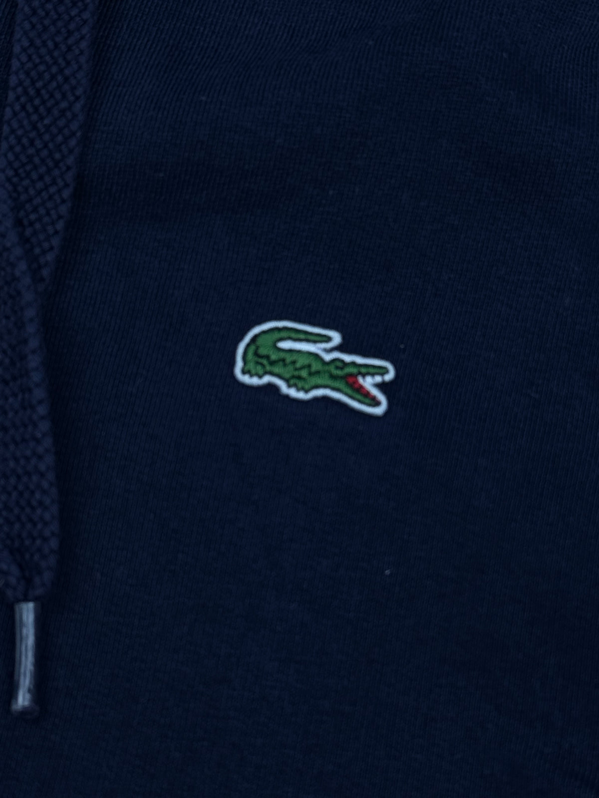 navyblue Lacoste sweatjacket {L}