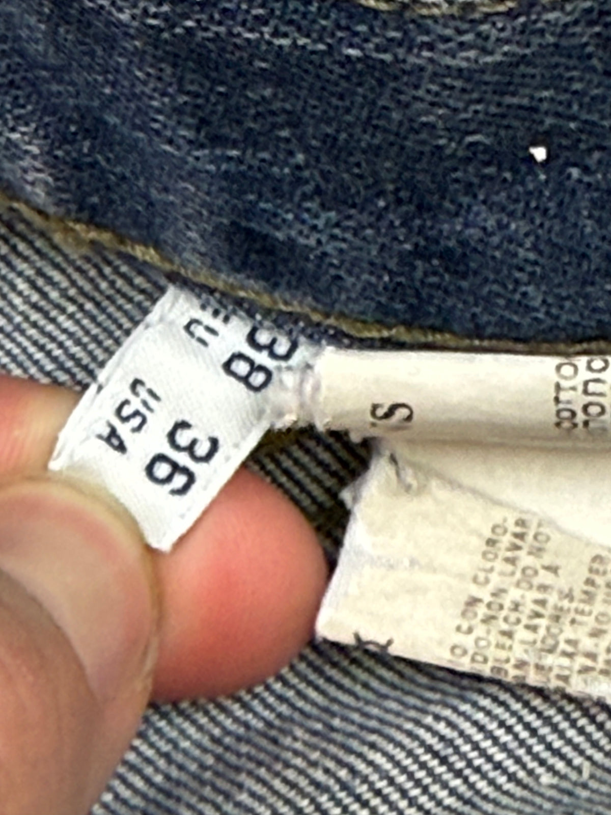 vintage Armani jeans {XL}