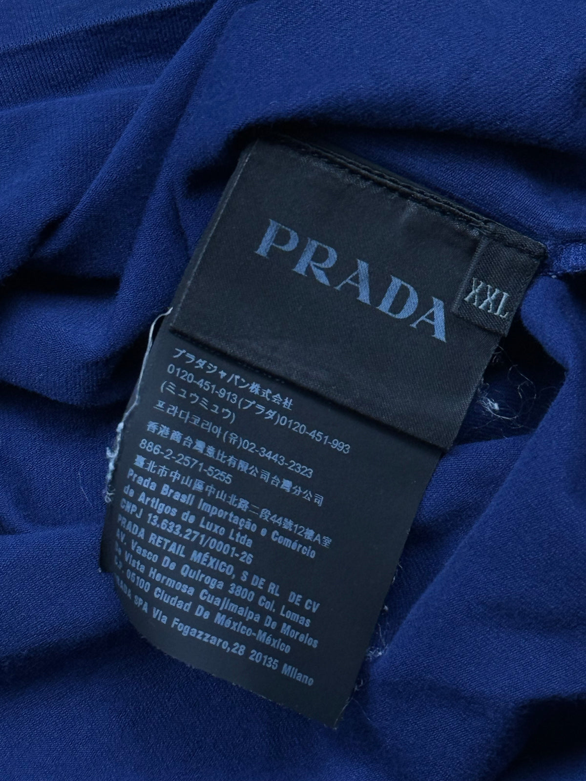 navyblue Prada t-shirt