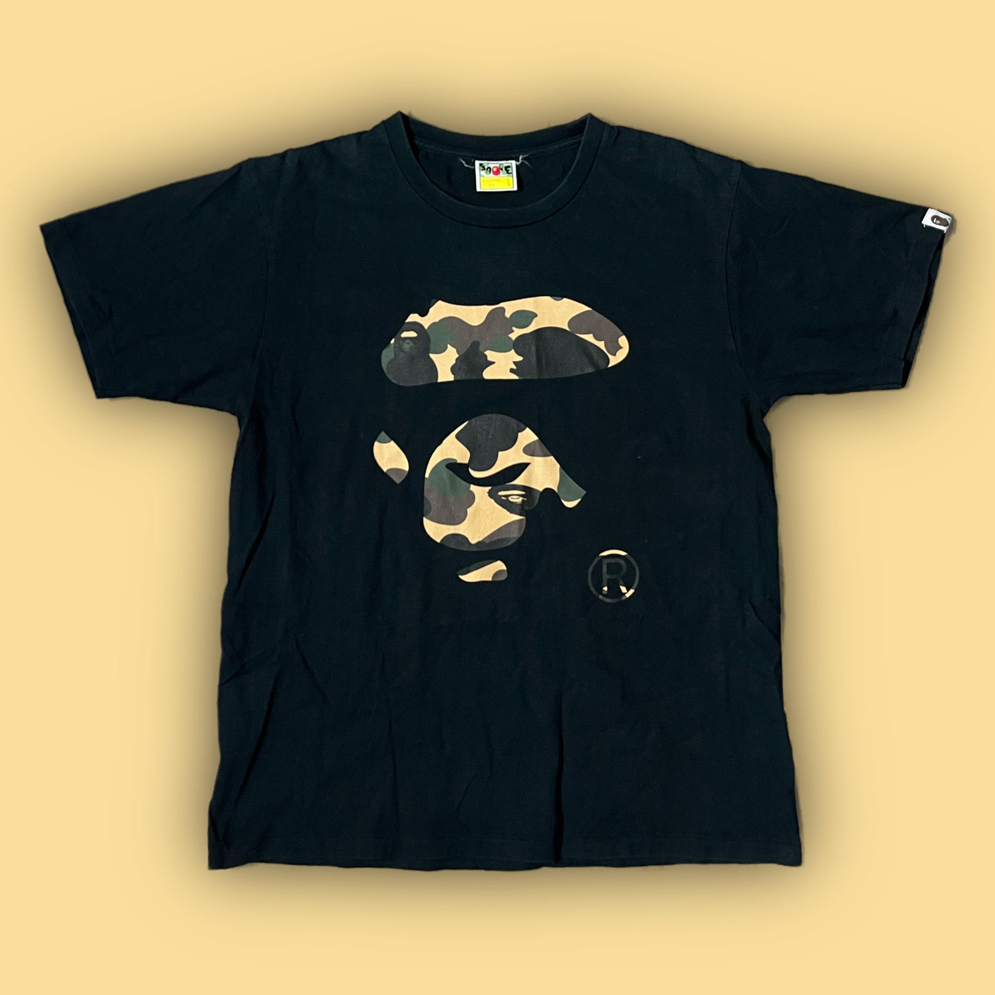 vintage BAPE a bathing ape t-shirt {L}