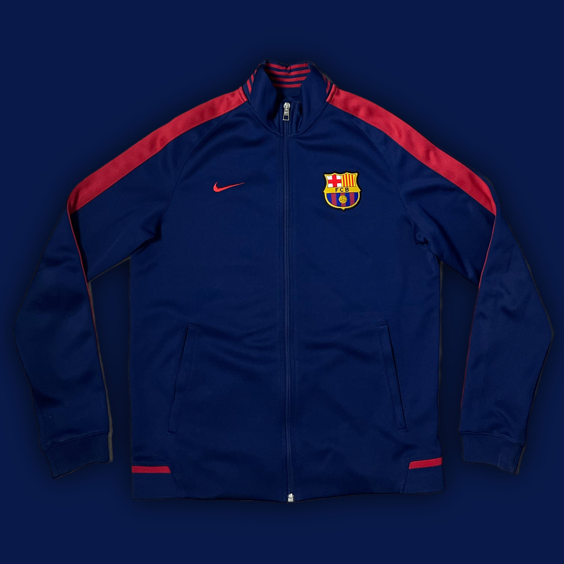 vintage Nike Fc Barcelona trackjacket {M}