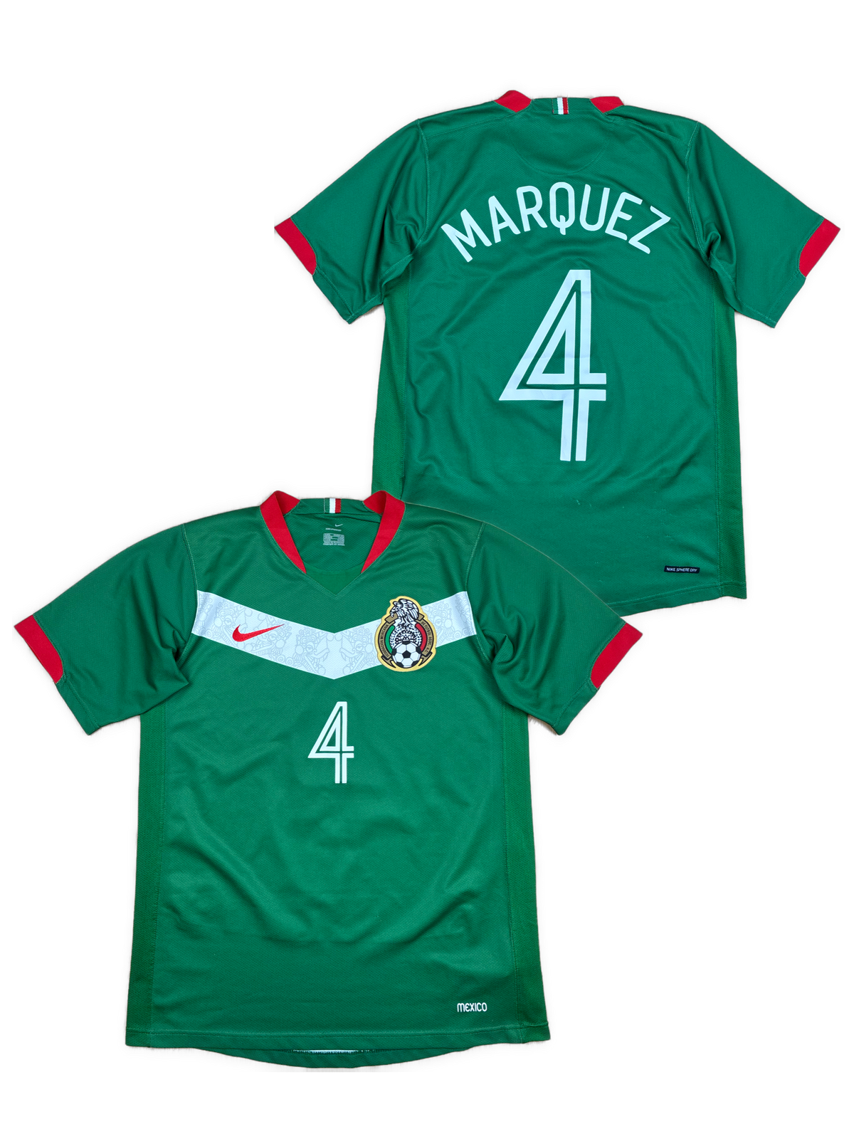 vintage Nike Mexico MARQUEZ4 home jersey {S}