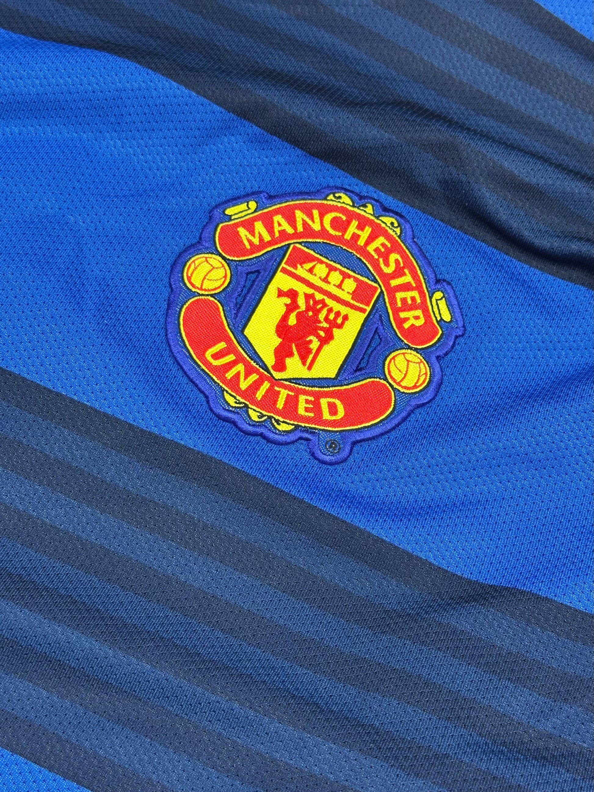vintage Nike Manchester United away jersey long {XL}