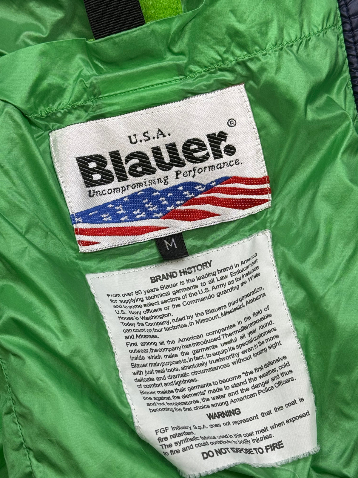 navyblue Blauer winterjacket {M}
