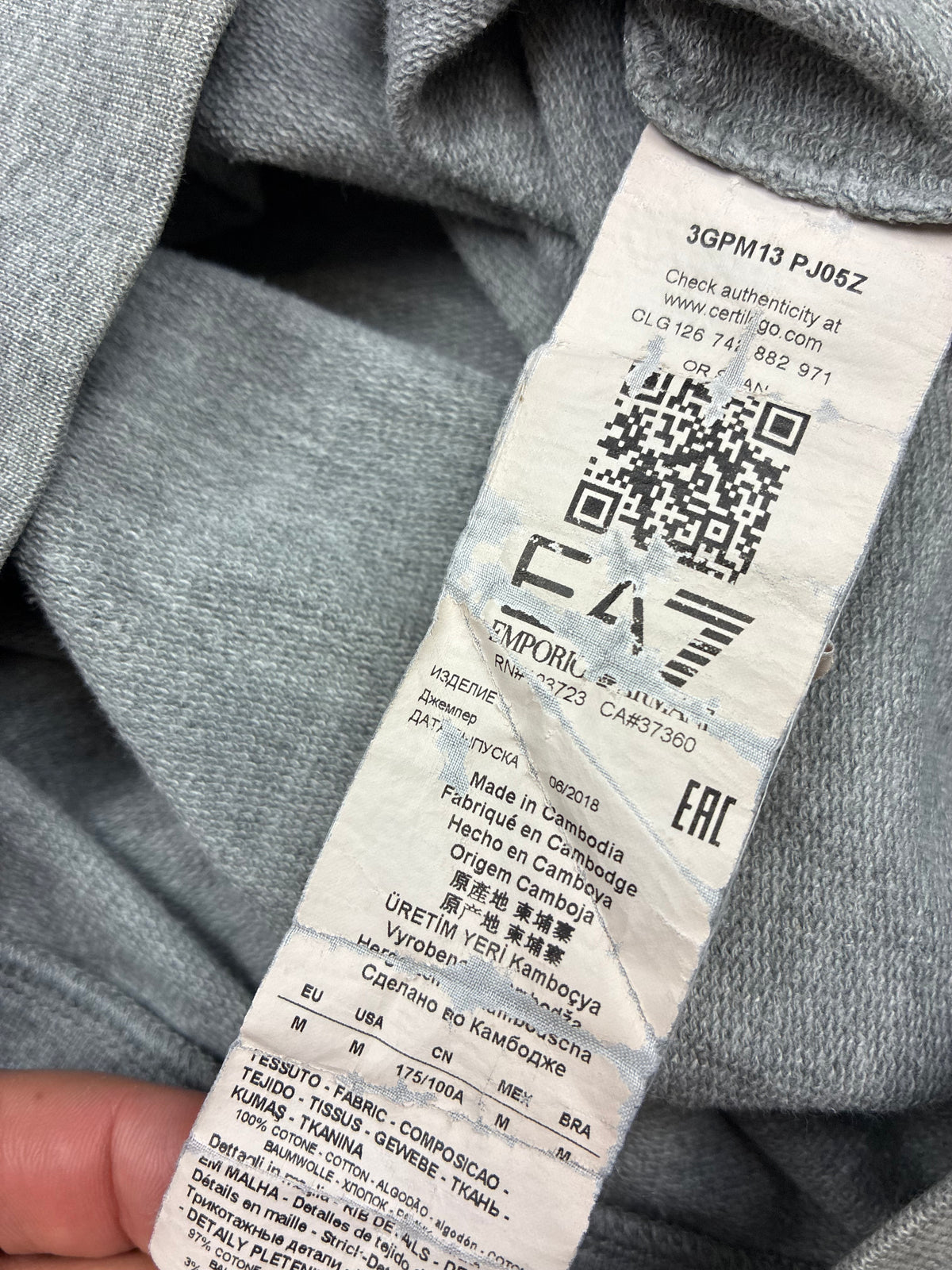 vintage Emporio Armani EA7 sweater {M}