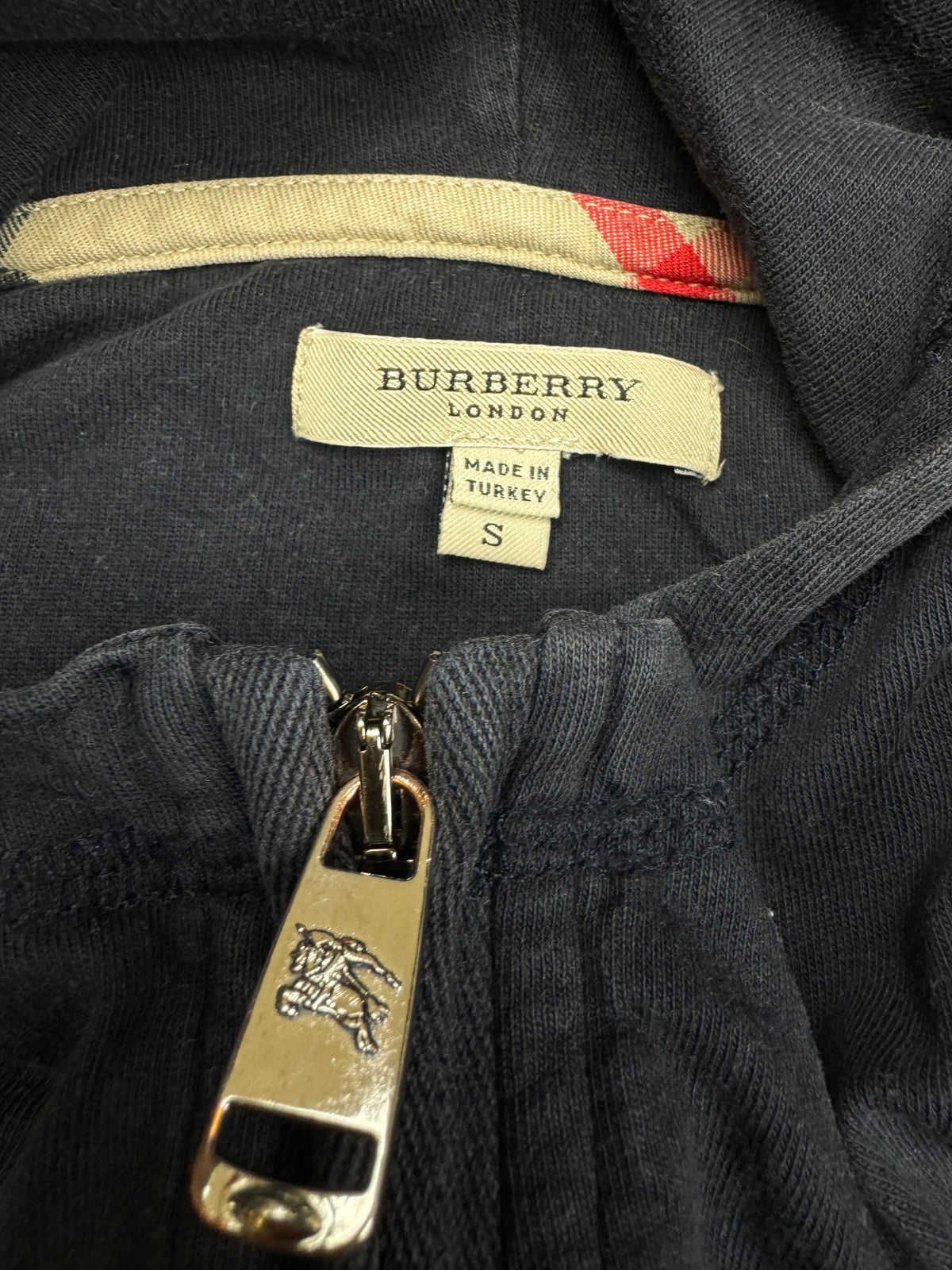 vintage Burberry sweatjacket {S}