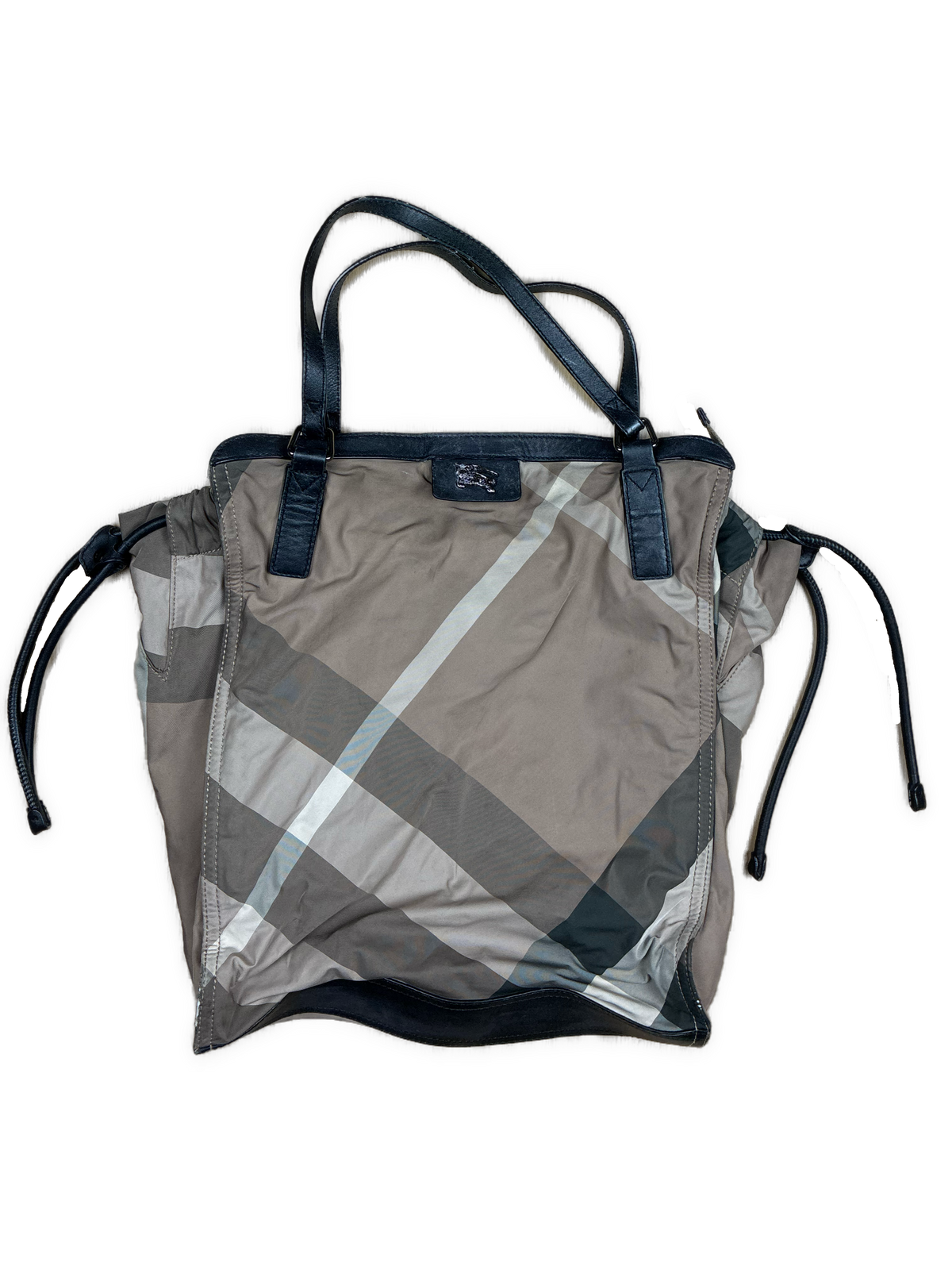 vintage Burberry shopper