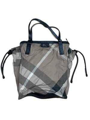 vintage Burberry shopper