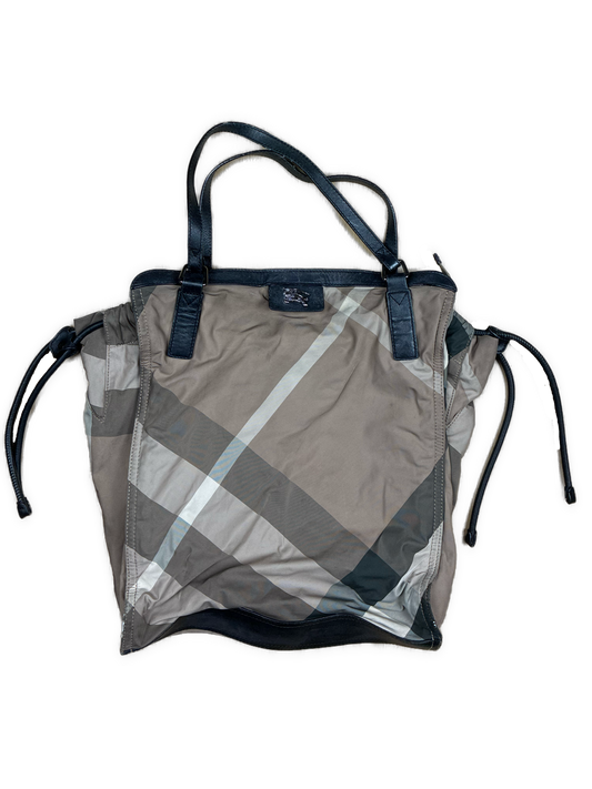 vintage Burberry shopper