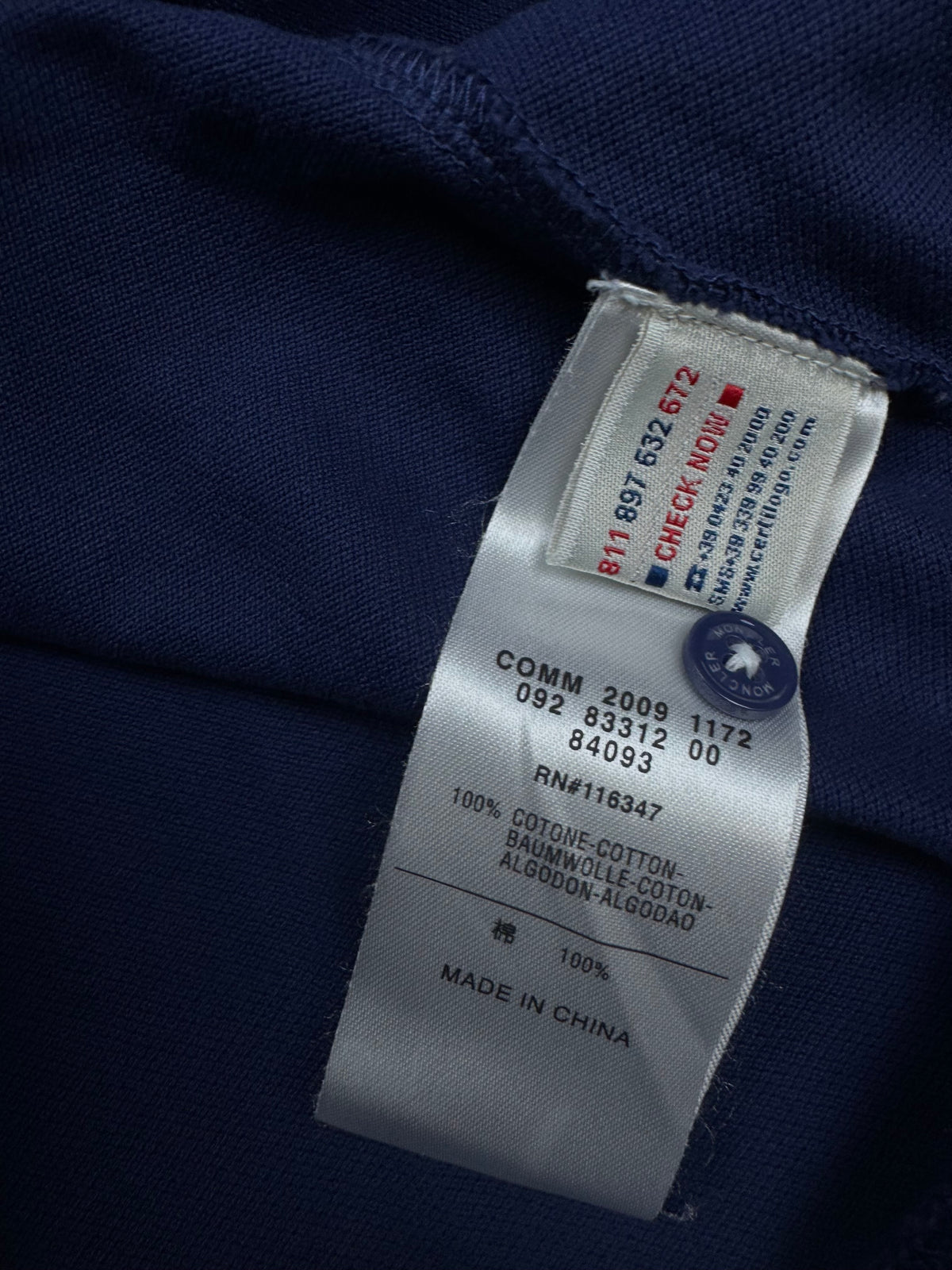 vintage Moncler polo {S}