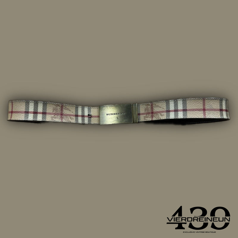 vintage Burberry belt