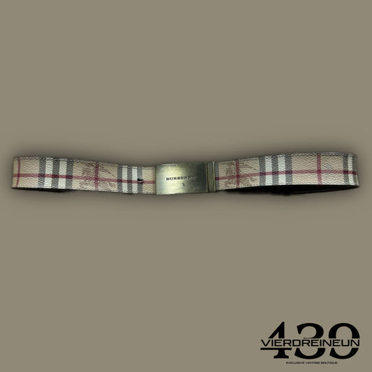 vintage Burberry belt