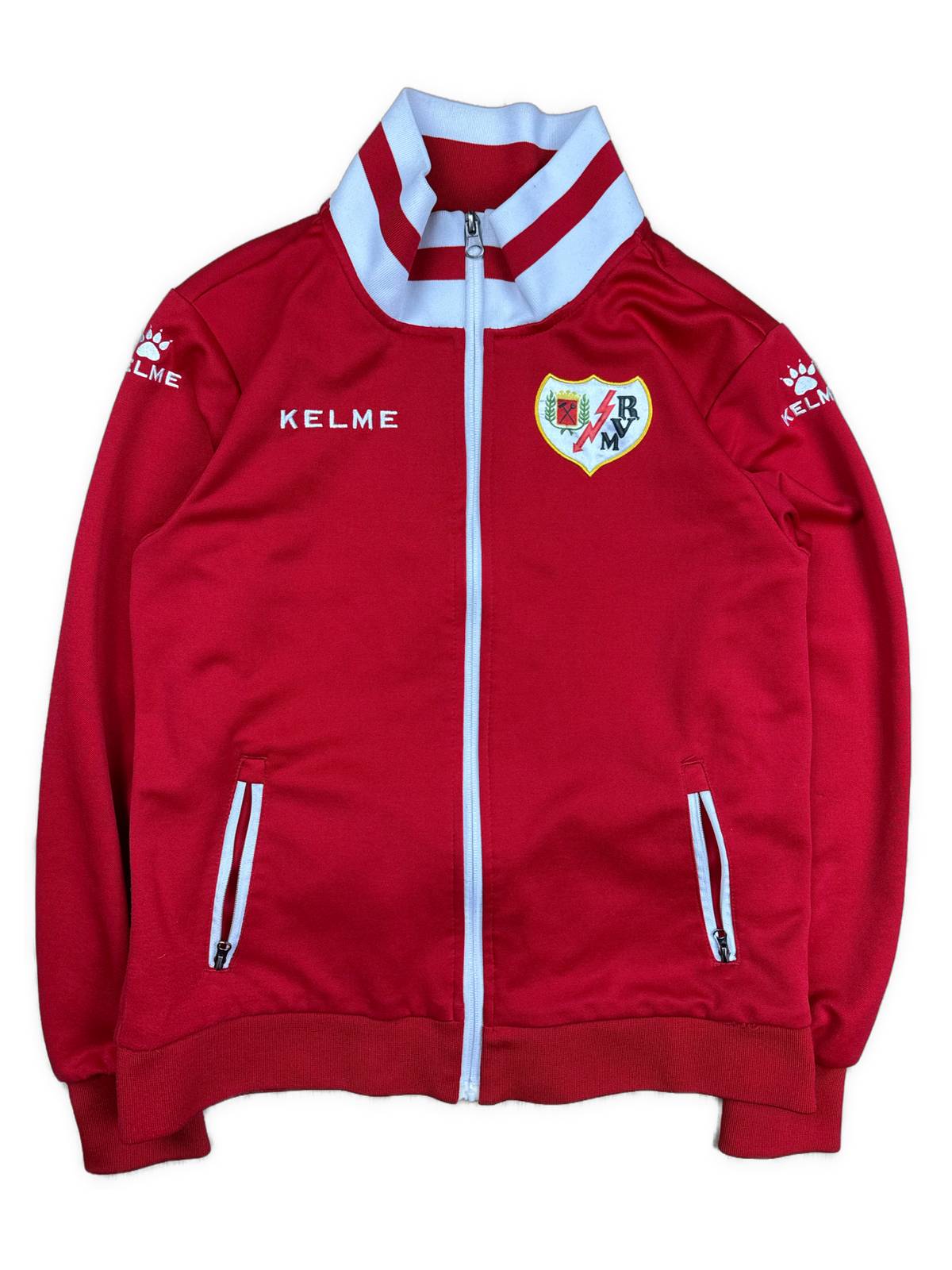 vintage Kelme Rayo Vallecano trackjacket {S}