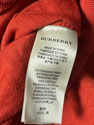 vintage Burberry sweatjacket {L}