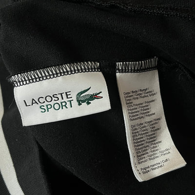 black Lacoste trackjacket {L}